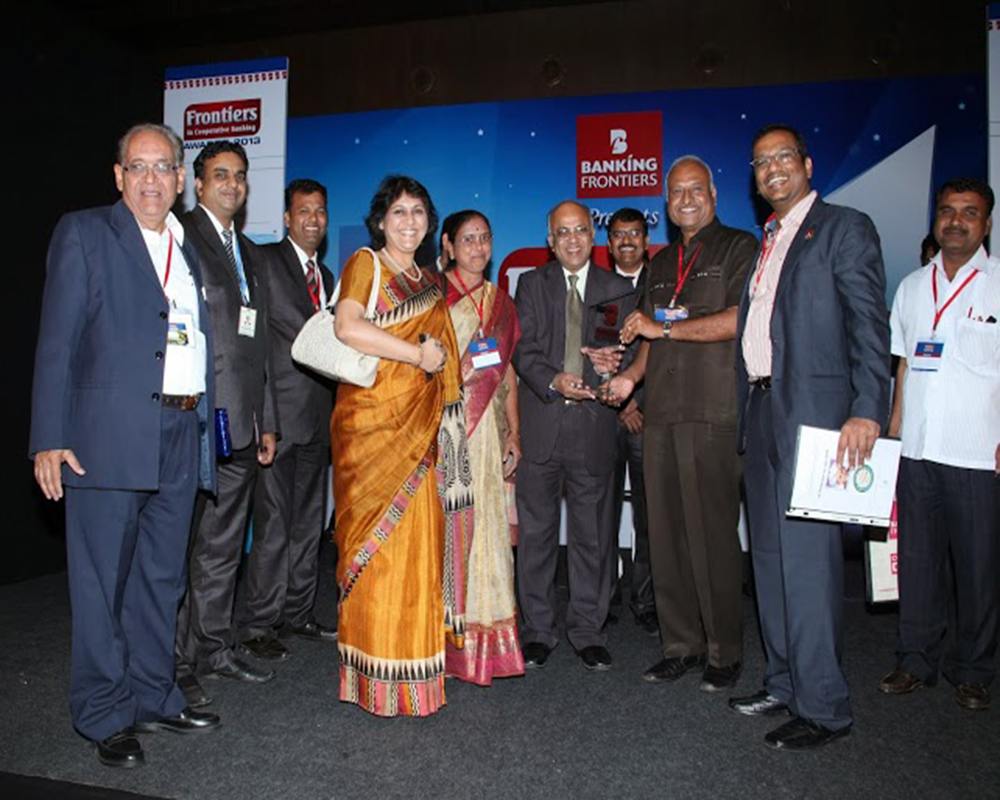 Best CEO in Mahila Co-Op. Bank 2012-2013